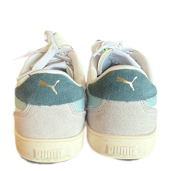 Puma Women's Club 5V5 Sneaker in white frosted blue size 6.5 - Picture 6 of 12